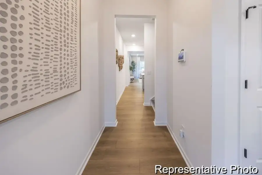 Spacious, unfurnished interior of a new home in Harpers Landing Townhomes, Walkertown (Image 17).