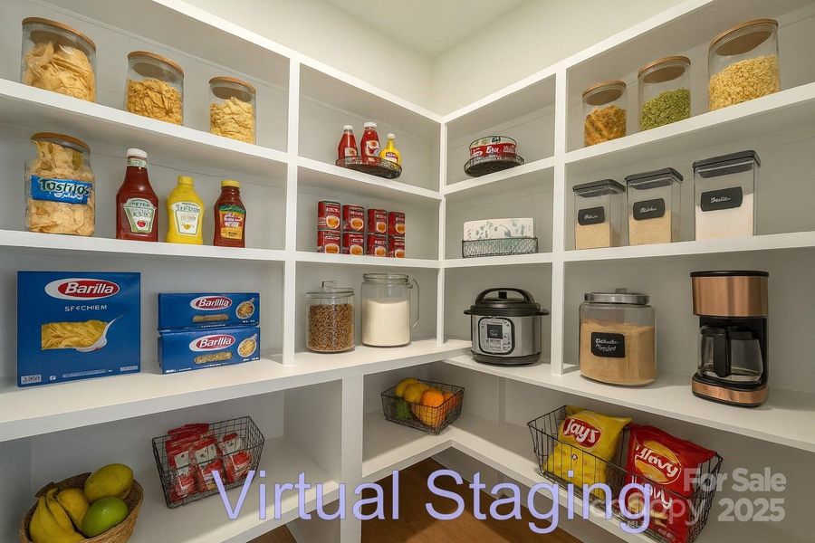 Pantry Staged