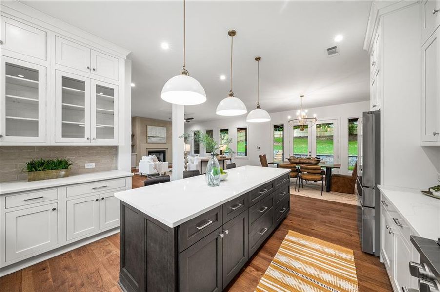 Furnished interior view inside a new home in , Powder Springs (Image 14).