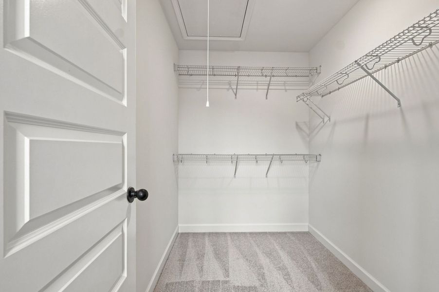 Walk In Closet in the Tahoe Dual Primary Suite