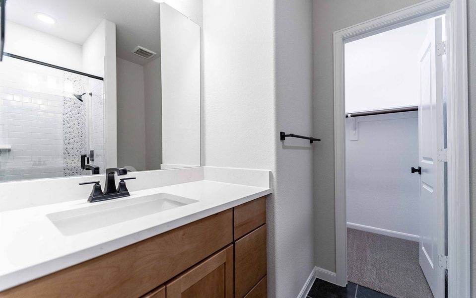 Furnished interior view inside a new home in Solterra, Mesquite (Image 8).