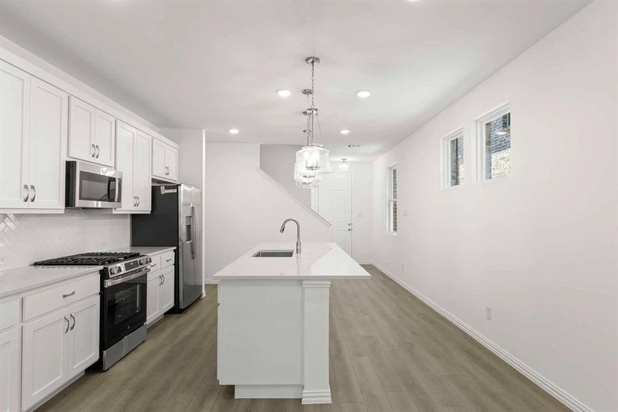 Furnished interior view inside a new home in Devonshire 40s, Forney (Image 9).