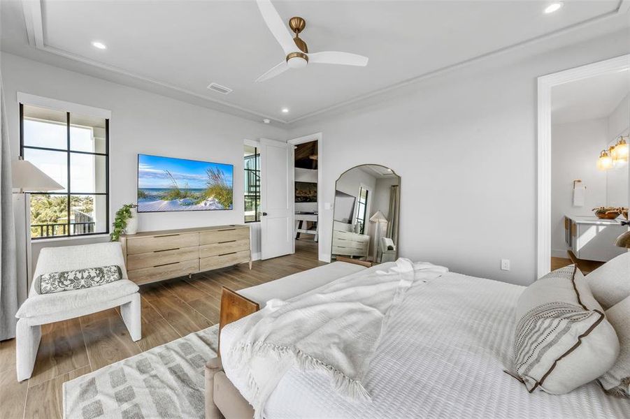 Furnished interior view inside a new home in , Anna Maria (Image 18).