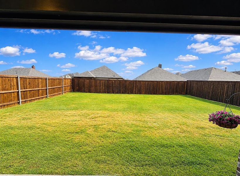 Exterior details and patio area of a home in Silo Mills, Joshua (Image 4).