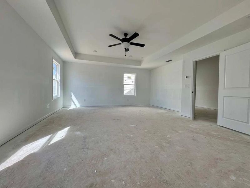 Primary Bedroom Construction Progress Primary Bedroom Construction Progress