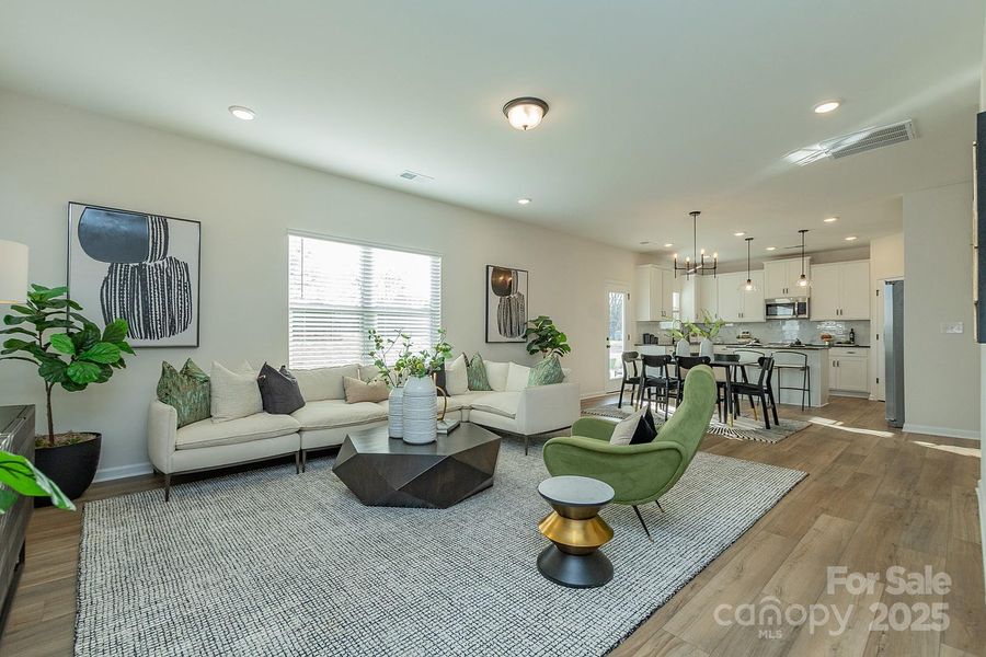 Furnished interior view inside a new home in Green Acres, Concord (Image 6).