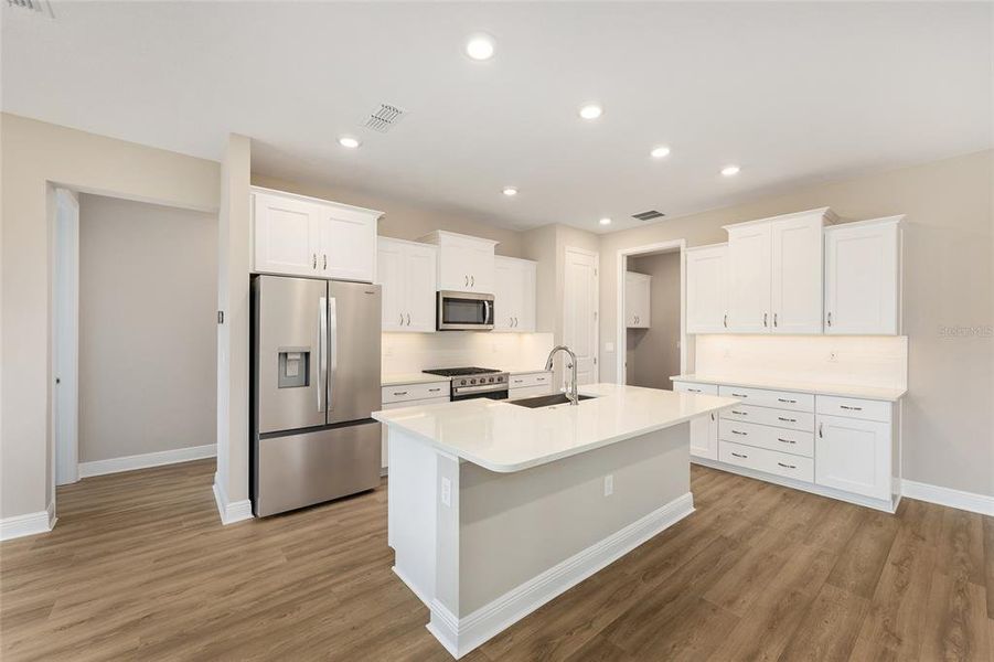 Furnished interior view inside a new home in , Ocala (Image 5).