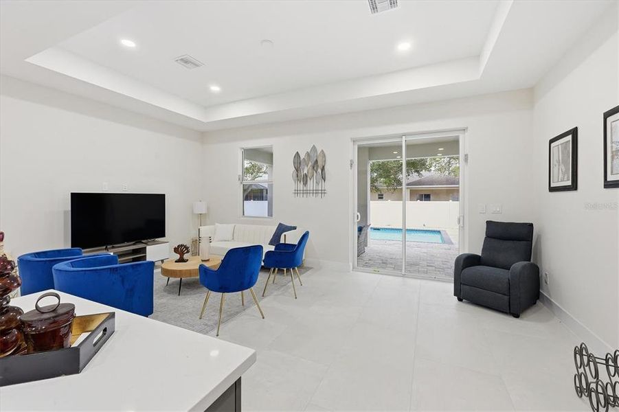 Furnished interior view inside a new home in , North Port (Image 33). Furnished interior view inside a new home in , North Port (Image 33).