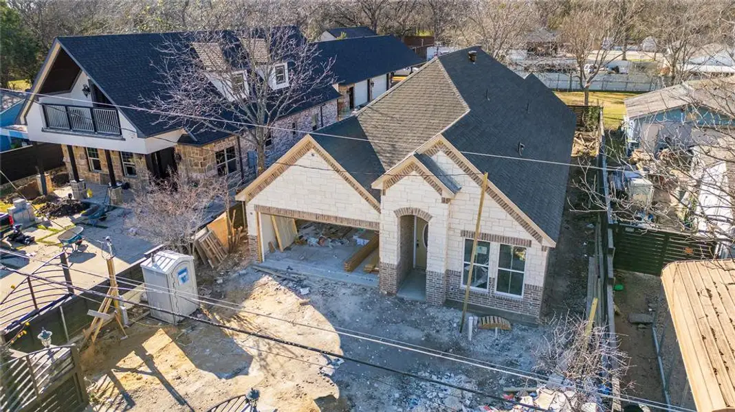 In-progress construction of a new home in , Balch Springs, TX (Image 3).