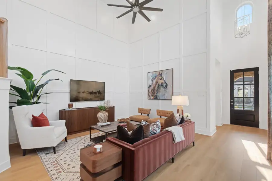 Representative Family Room - some options shown