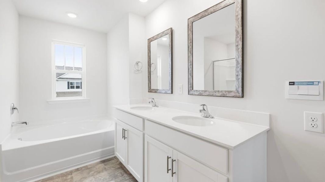 Furnished interior view inside a new home in Baxter Village, Boiling Springs (Image 12).