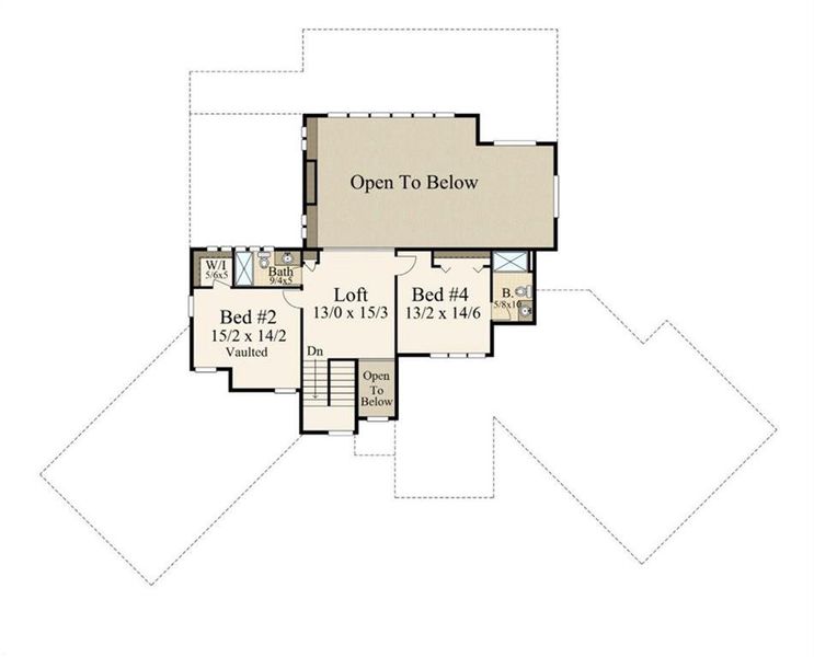 2D floor plan layout of this home in , Gainesville, GA (Image 4).