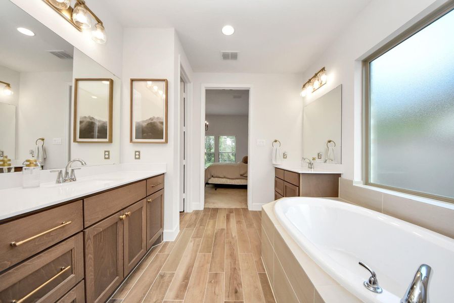 Furnished interior view inside a new home in , Magnolia (Image 28).