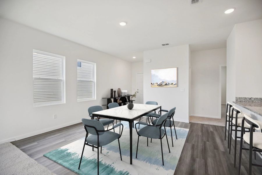 Representative furnished interior of a home built from the Larissa by Starlight Homes in Pinecone Reserve, Brooksville (Image 3).