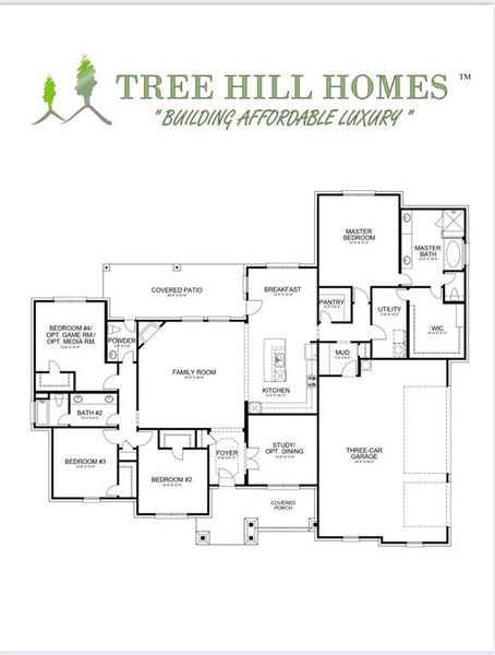 2D floor plan layout of this home in , Waxahachie, TX (Image 5).