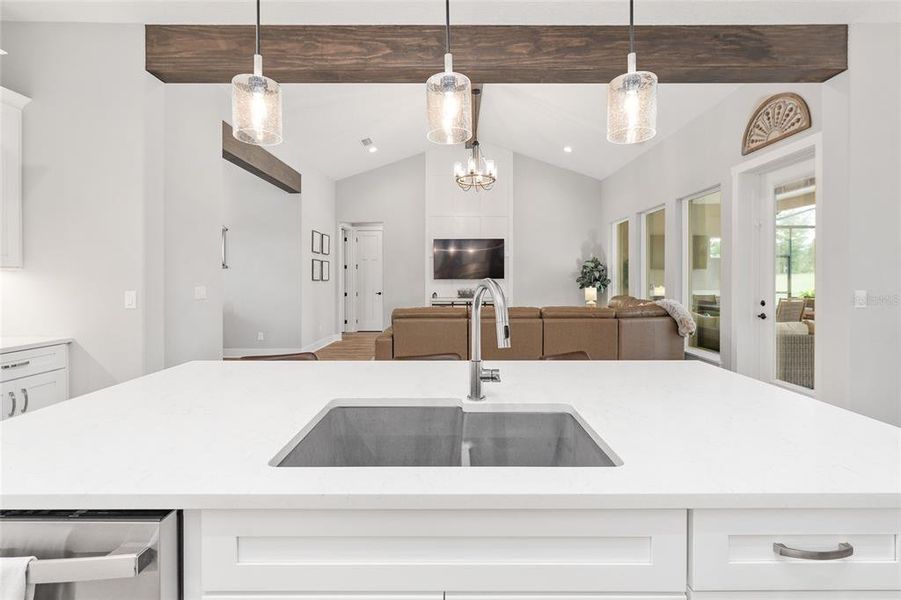 Furnished interior view inside a new home in , Oxford (Image 43).