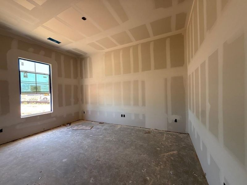 In-progress construction of a new home in Oak Grove Addition, Springtown, TX (Image 10).