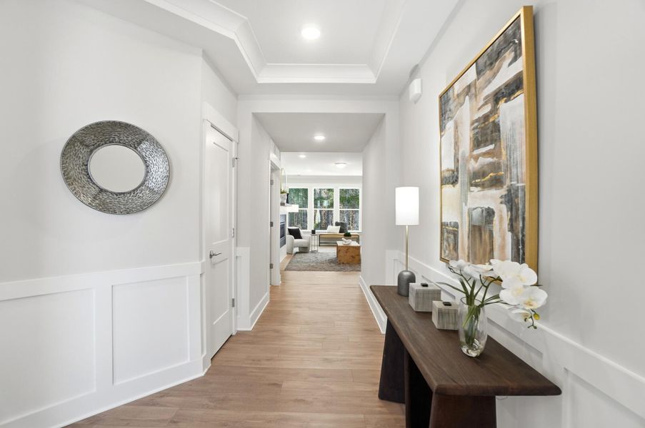 Furnished interior view inside a new home in Rone Creek, Waxhaw (Image 7).