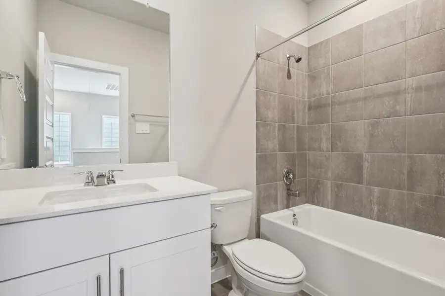 Furnished interior view inside a new home in Kemah Crossing - City Series, Kemah (Image 5). Furnished interior view inside a new home in Kemah Crossing - City Series, Kemah (Image 5).