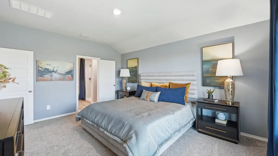 Furnished interior view inside a new home in Longhorn Estates, Fort Worth (Image 21).