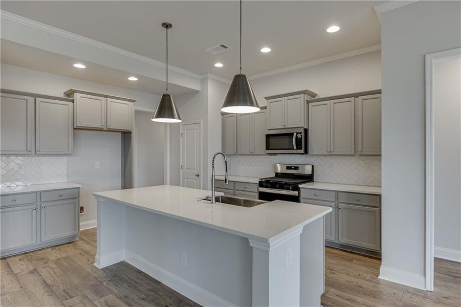 Furnished interior view inside a new home in , Jefferson (Image 16).