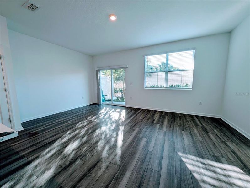 Spacious, unfurnished interior of a new home in Tyson Townhomes, Zephyrhills (Image 21). Spacious, unfurnished interior of a new home in Tyson Townhomes, Zephyrhills (Image 21).