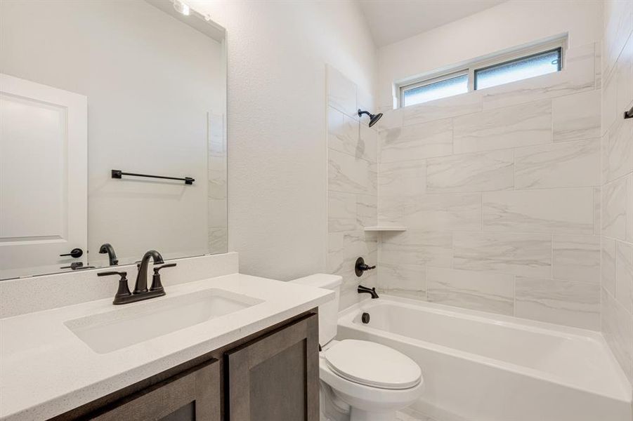 Furnished interior view inside a new home in Villages of Walnut Grove, Midlothian (Image 15).