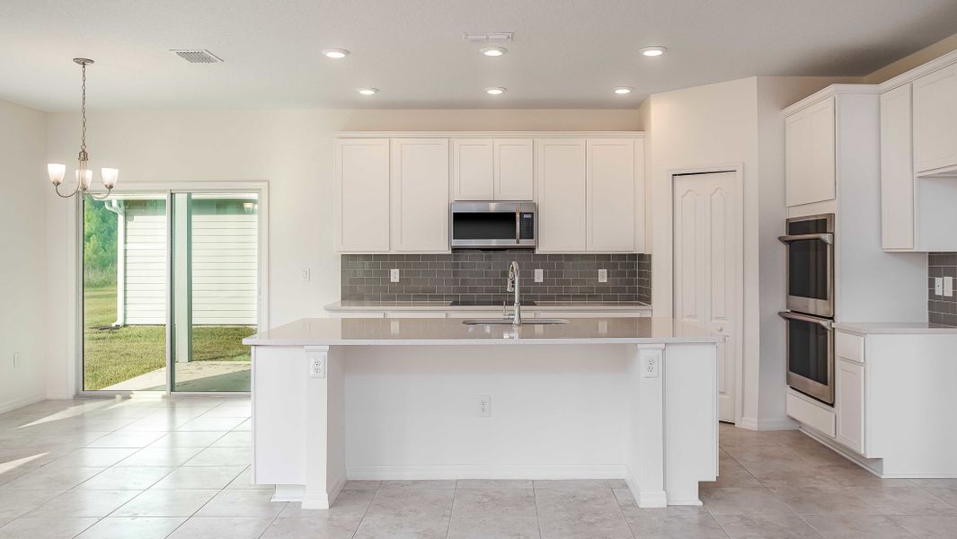 Representative furnished interior of a home built from the Carlisle by Maronda Homes in Crosswinds, Haines City (Image 8).