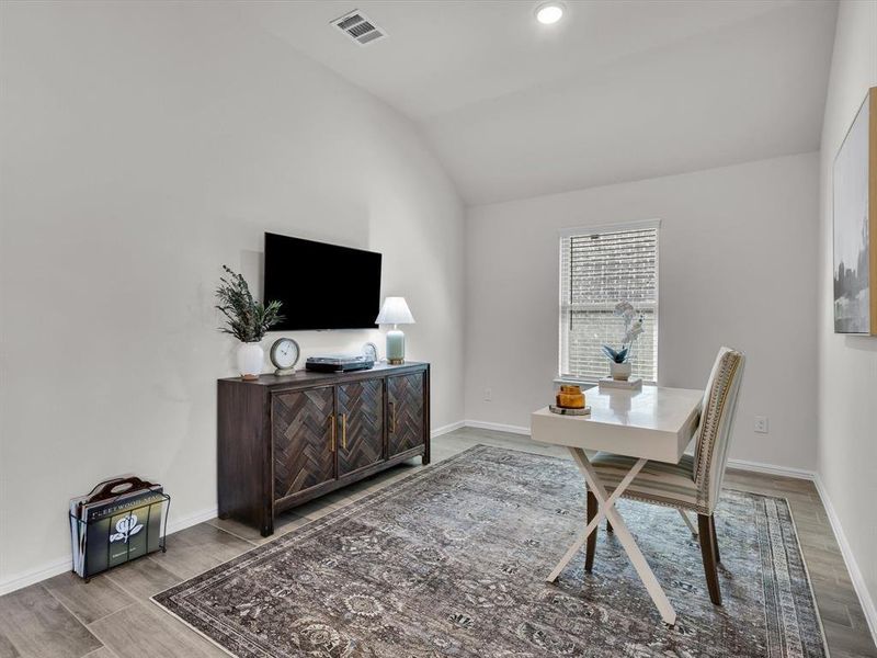 Furnished interior view inside a new home in , Providence Village (Image 24).