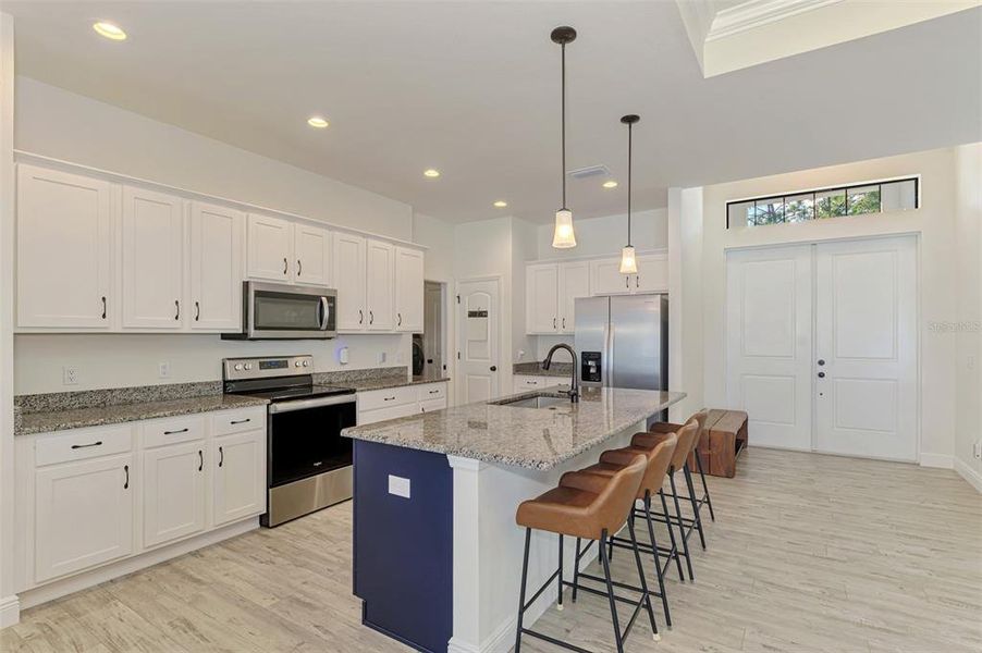 Furnished interior view inside a new home in , North Port (Image 42).