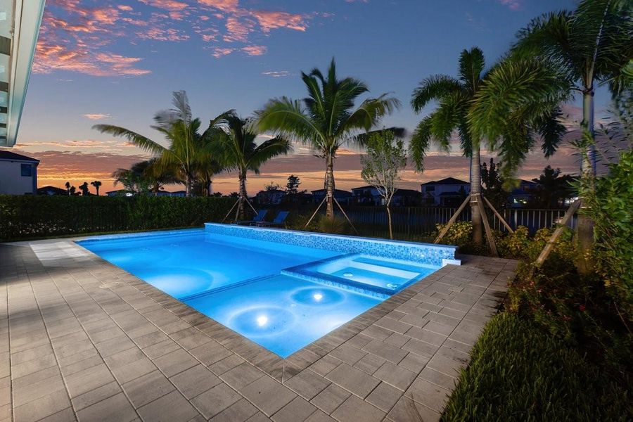 Exterior details and patio area of a home in , Palm Beach Gardens (Image 19). Exterior details and patio area of a home in , Palm Beach Gardens (Image 19).
