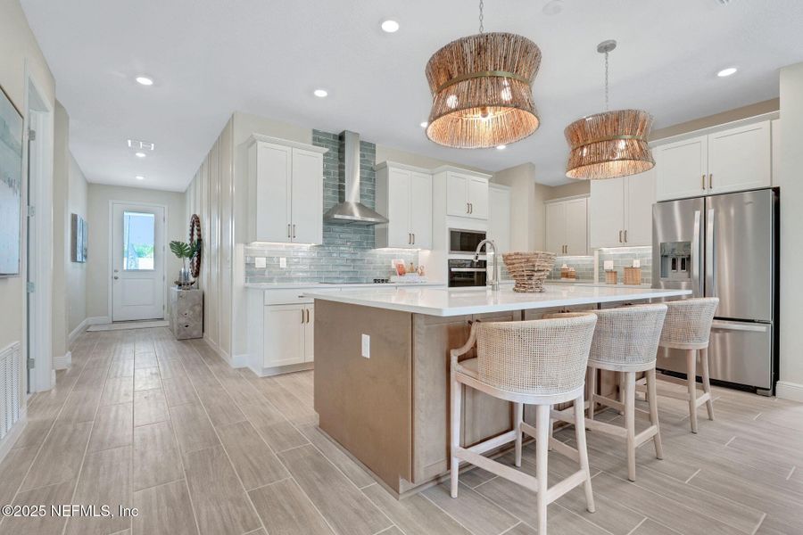 Furnished interior view inside a new home in Amberly, Green Cove Springs (Image 8).