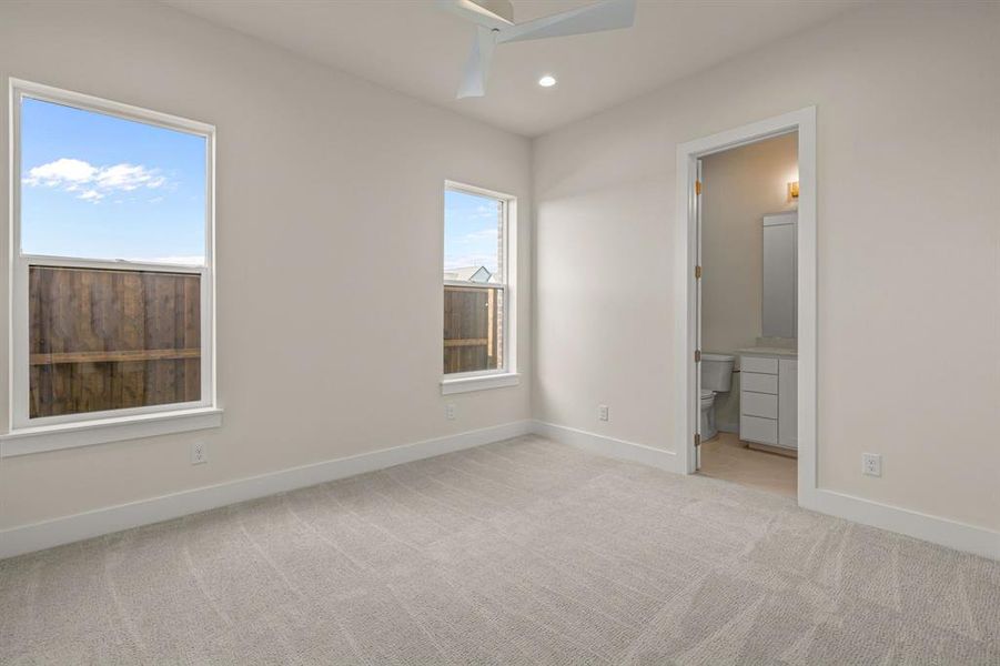 Spacious, unfurnished interior of a new home in The Grove, North Richland Hills (Image 17).