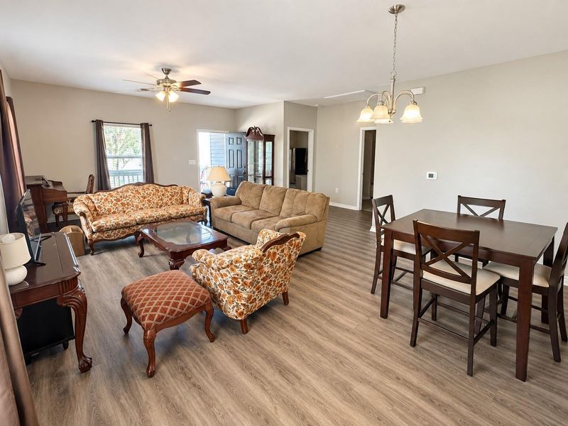 Furnished interior view inside a new home in , Houston (Image 7).