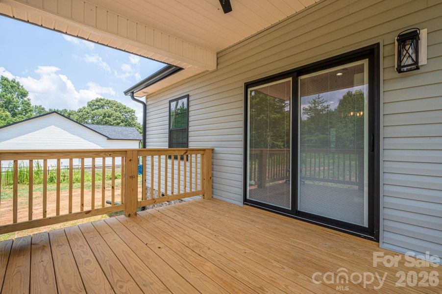 Rear Deck