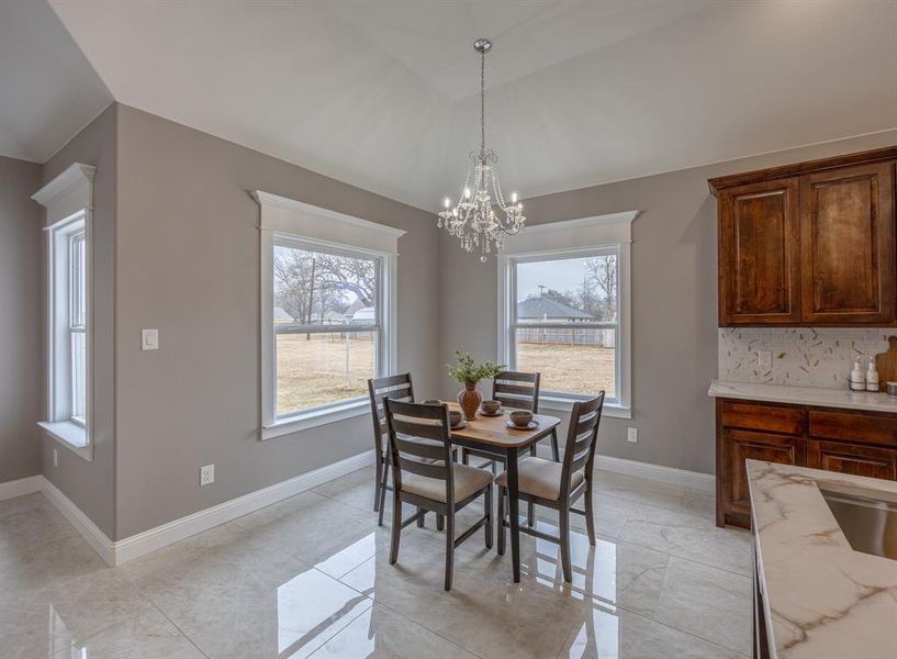 Furnished interior view inside a new home in , Cleburne (Image 16).