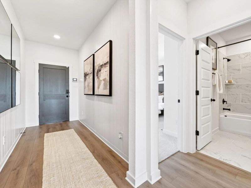 Spacious, unfurnished interior of a new home in Parks at Foster Crossing, Anna (Image 19).