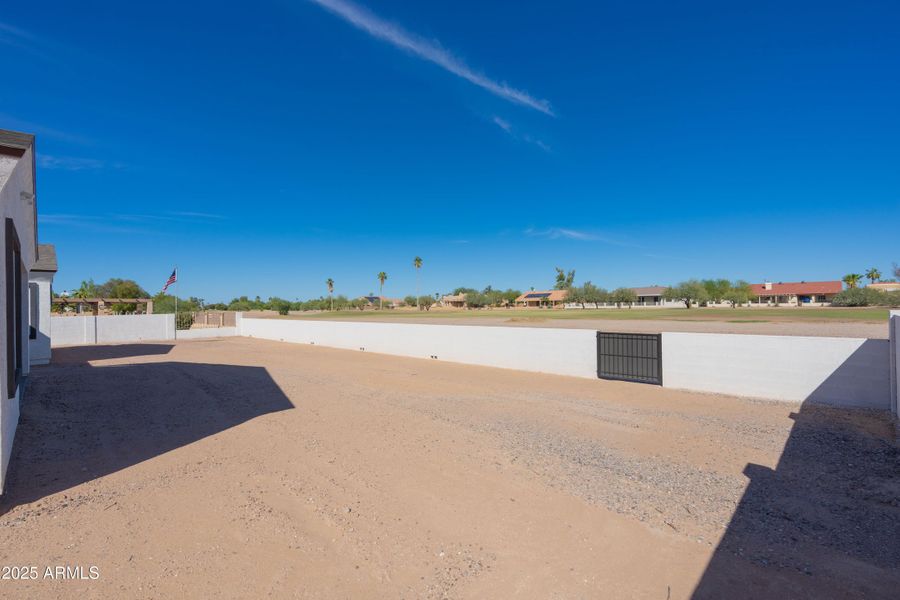 Golf Cart Access Gate /Backyard Golf Cart Access Gate /Backyard