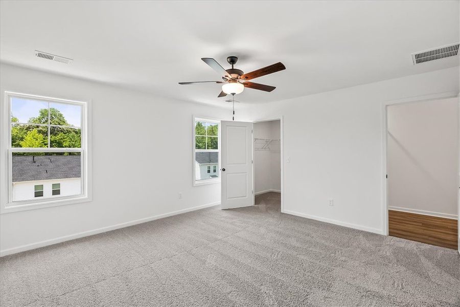 Spacious, unfurnished interior of a new home in Meece Townhomes, Easley (Image 15). Spacious, unfurnished interior of a new home in Meece Townhomes, Easley (Image 15).