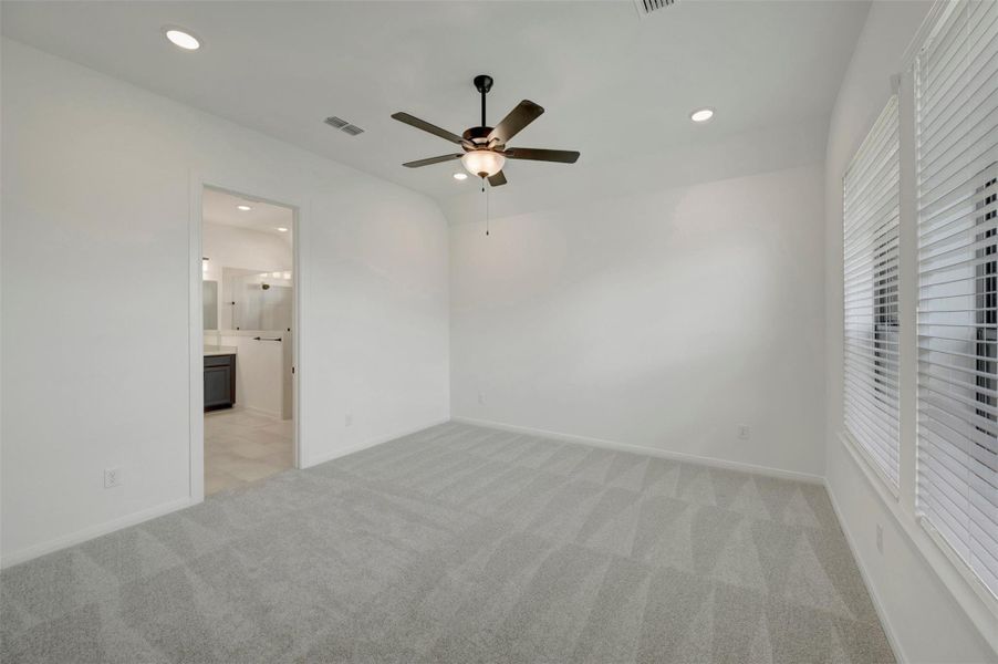 Spacious, unfurnished interior of a new home in Austin Point - Terrace Collection, Richmond (Image 17). Spacious, unfurnished interior of a new home in Austin Point - Terrace Collection, Richmond (Image 17).