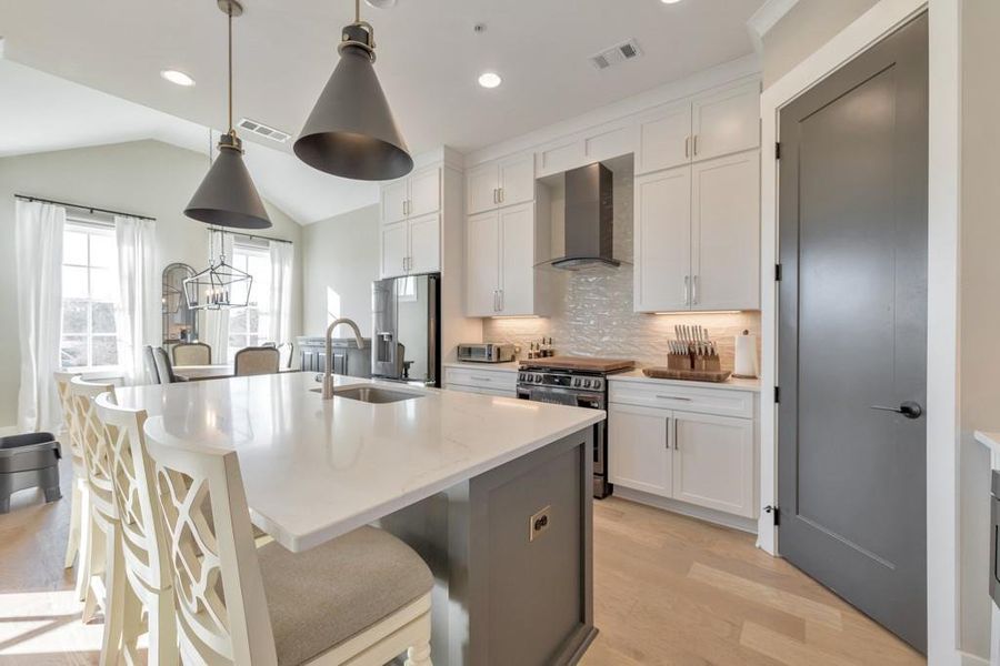 Furnished interior view inside a new home in , Woodstock (Image 22).