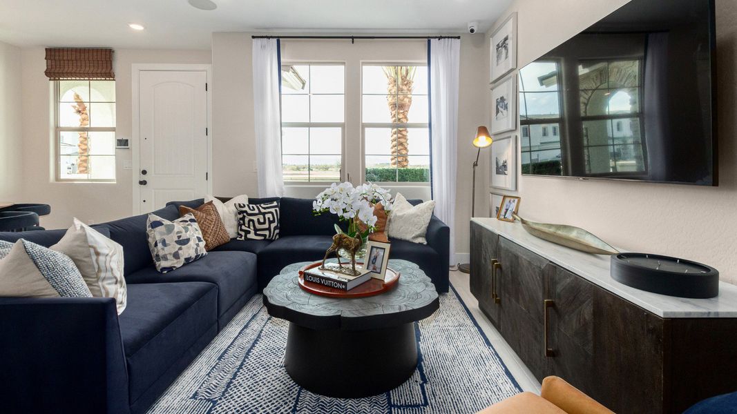 Representative furnished interior of a home built from the The Camille by DRB Homes in Surprise City Center, Surprise (Image 7).
