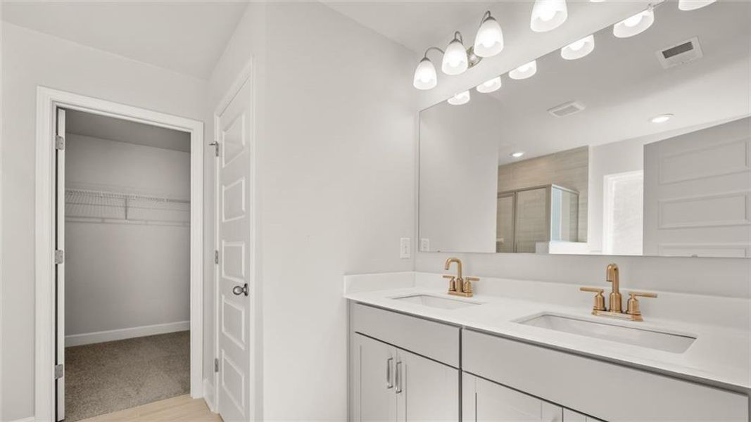 Furnished interior view inside a new home in Evergreen Crossing, Locust Grove (Image 12).