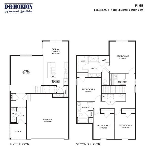 2D floor plan layout of this home in Tooley Harbor, Elizabeth City, NC (Image 3).