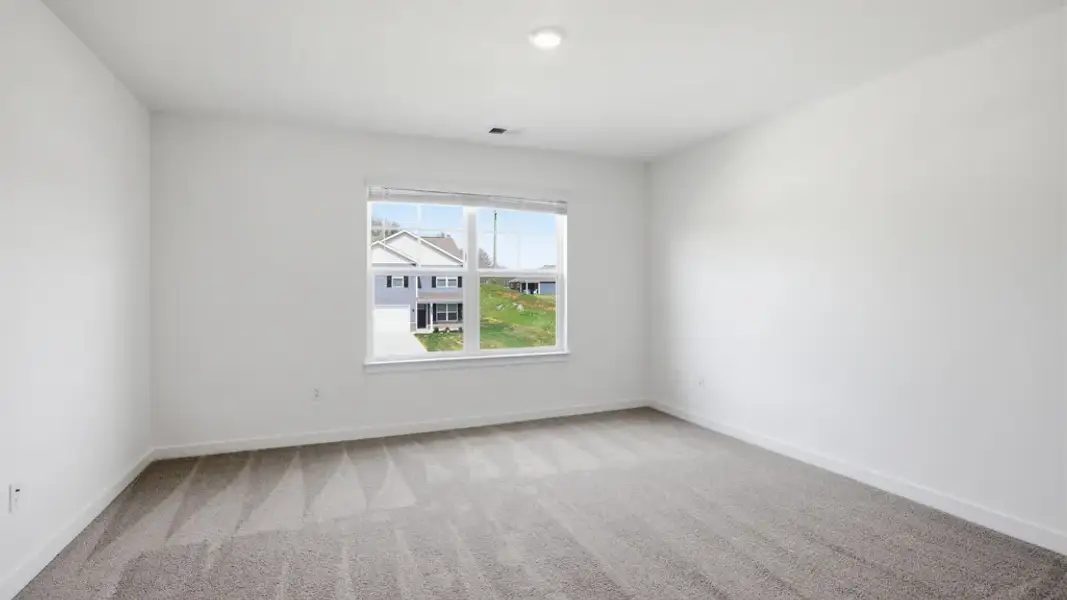 Spacious, unfurnished interior of a new home in Keebler Meadows, Johnson City (Image 25).
