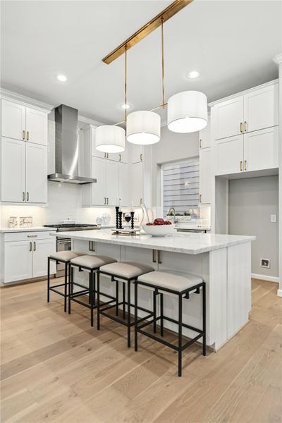 Furnished interior view inside a new home in , Houston (Image 9).