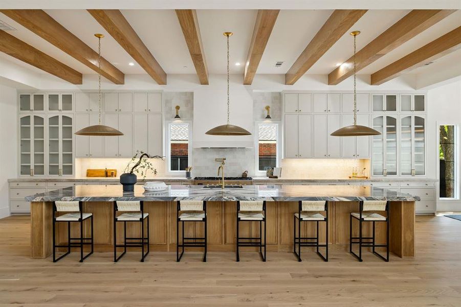 Furnished interior view inside a new home in , Dallas (Image 38).