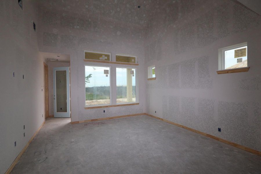 In-progress construction of a new home in The Grand Prairie - Meadow Collection, Hockley, TX (Image 9). In-progress construction of a new home in The Grand Prairie - Meadow Collection, Hockley, TX (Image 9).