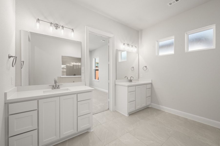 Furnished interior view inside a new home in Bridgewater, Midlothian (Image 14).