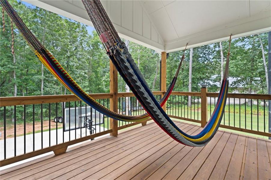 Exterior details and patio area of a home in , Snellville (Image 3).